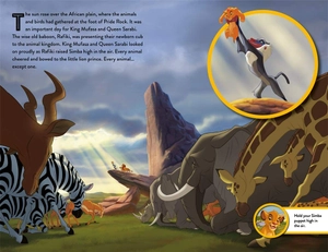 disney the lion king book and hand puppet - Ảnh 5