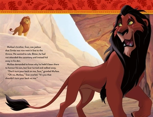 disney the lion king book and hand puppet - Ảnh 6