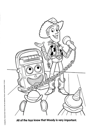 disney toy story 4 deluxe poster paint & color - Ảnh 10