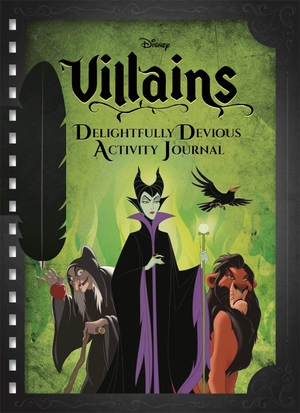 disney villains delightfully devious activity journal (magnet pen journal) - Ảnh 2