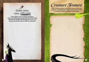 disney villains delightfully devious activity journal (magnet pen journal) - Ảnh 5