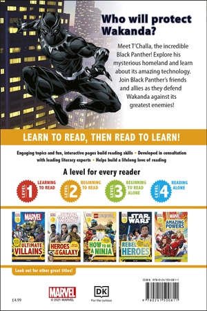 dk readers level 2: marvel black panther wakanda forever! - Ảnh 5