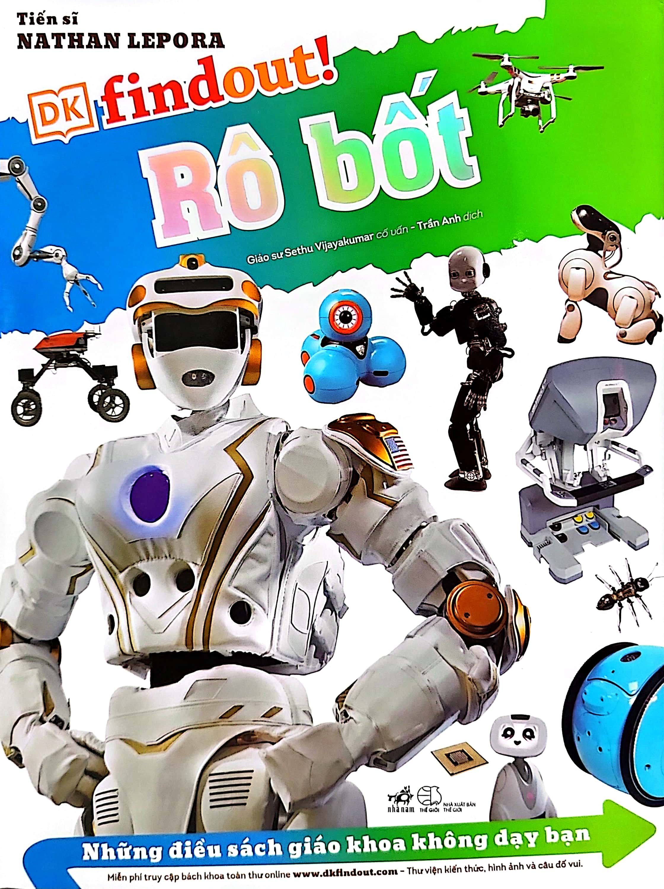 dkfindout - những điều sách giáo khoa không dạy bạn - rô bốt - Ảnh 2
