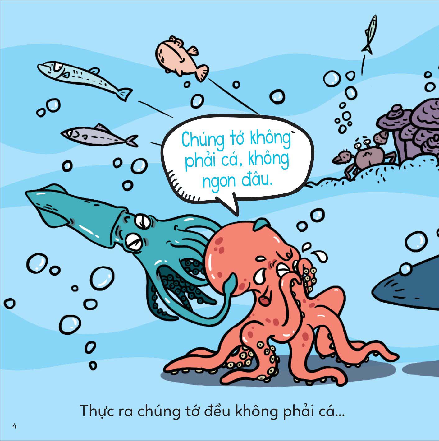 đố em phân biệt! - bạch tuộc và mực - Ảnh 4