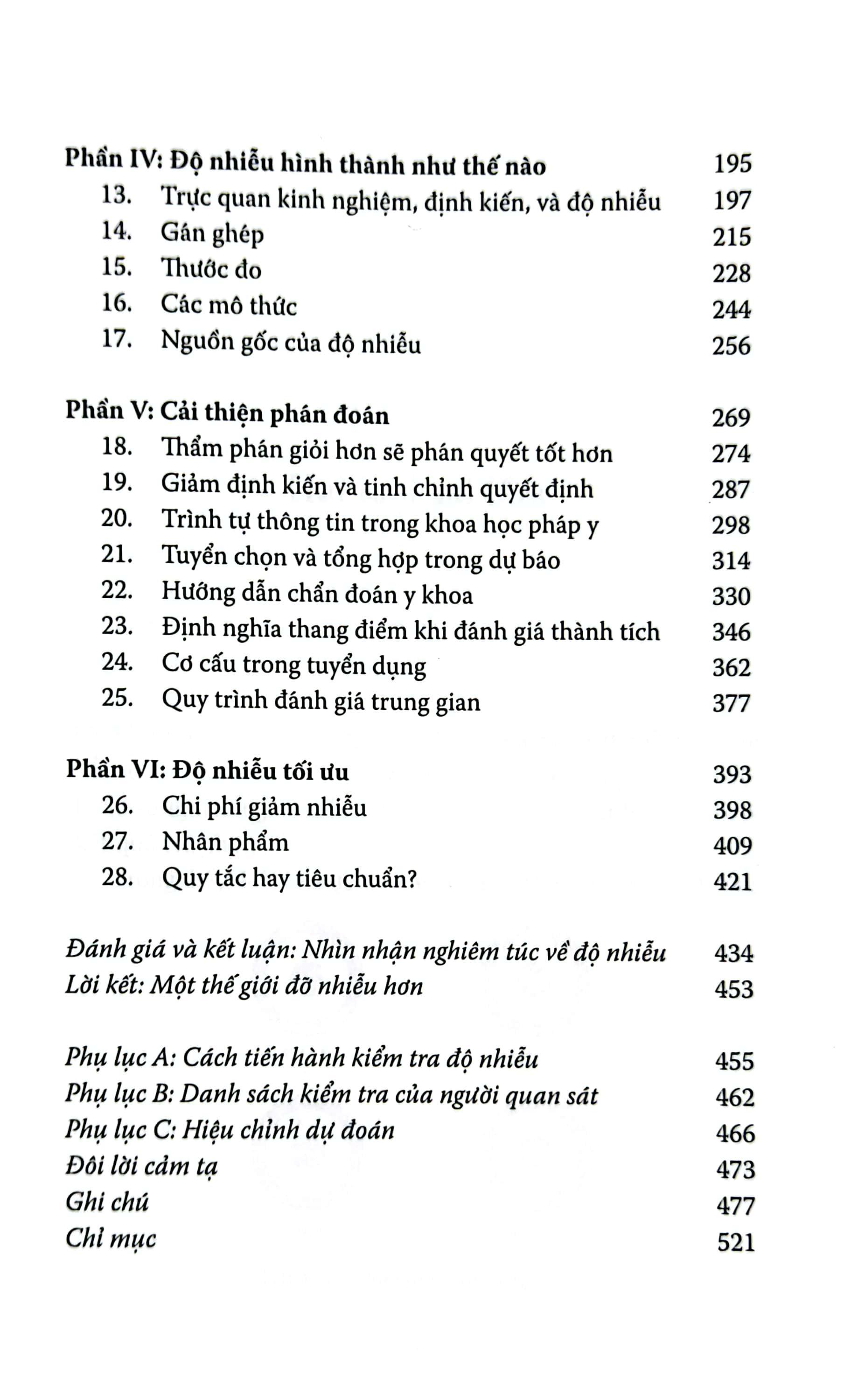 độ nhiễu - sai lầm trong phán đoán - Ảnh 5