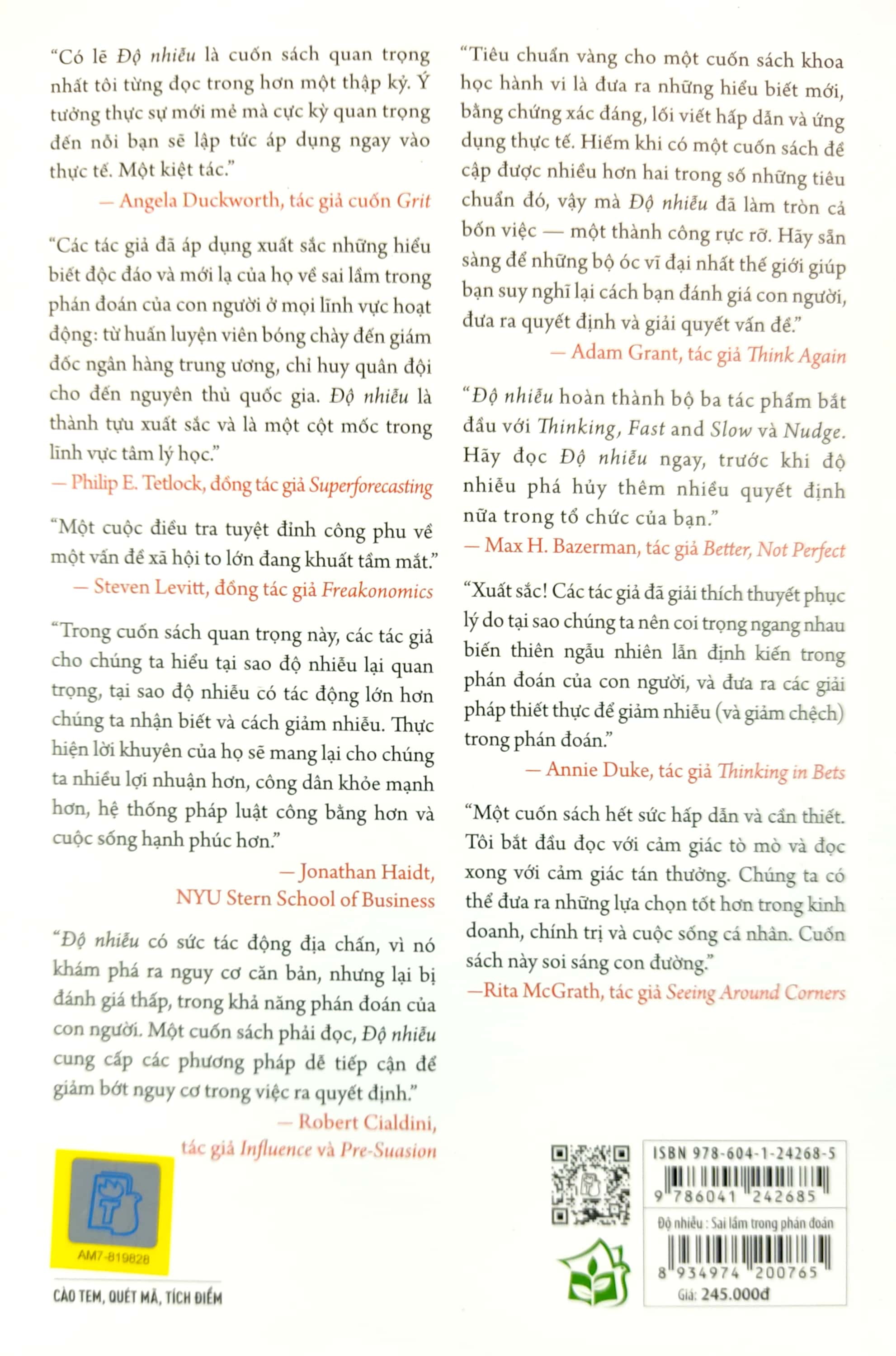 độ nhiễu - sai lầm trong phán đoán - Ảnh 8