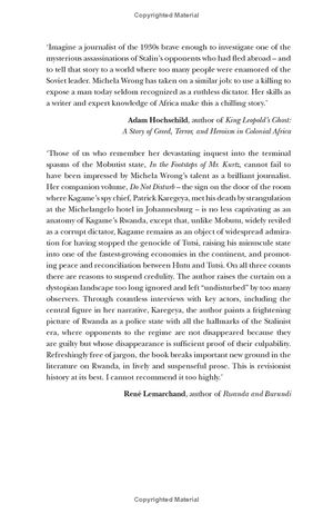 do not disturb: the story of a political murder and an african regime gone bad - Ảnh 4