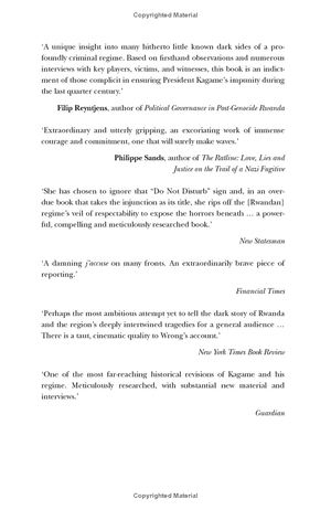 do not disturb: the story of a political murder and an african regime gone bad - Ảnh 5