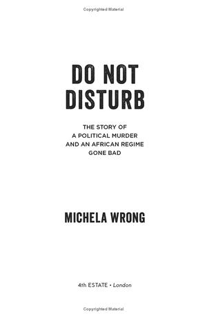 do not disturb: the story of a political murder and an african regime gone bad - Ảnh 8
