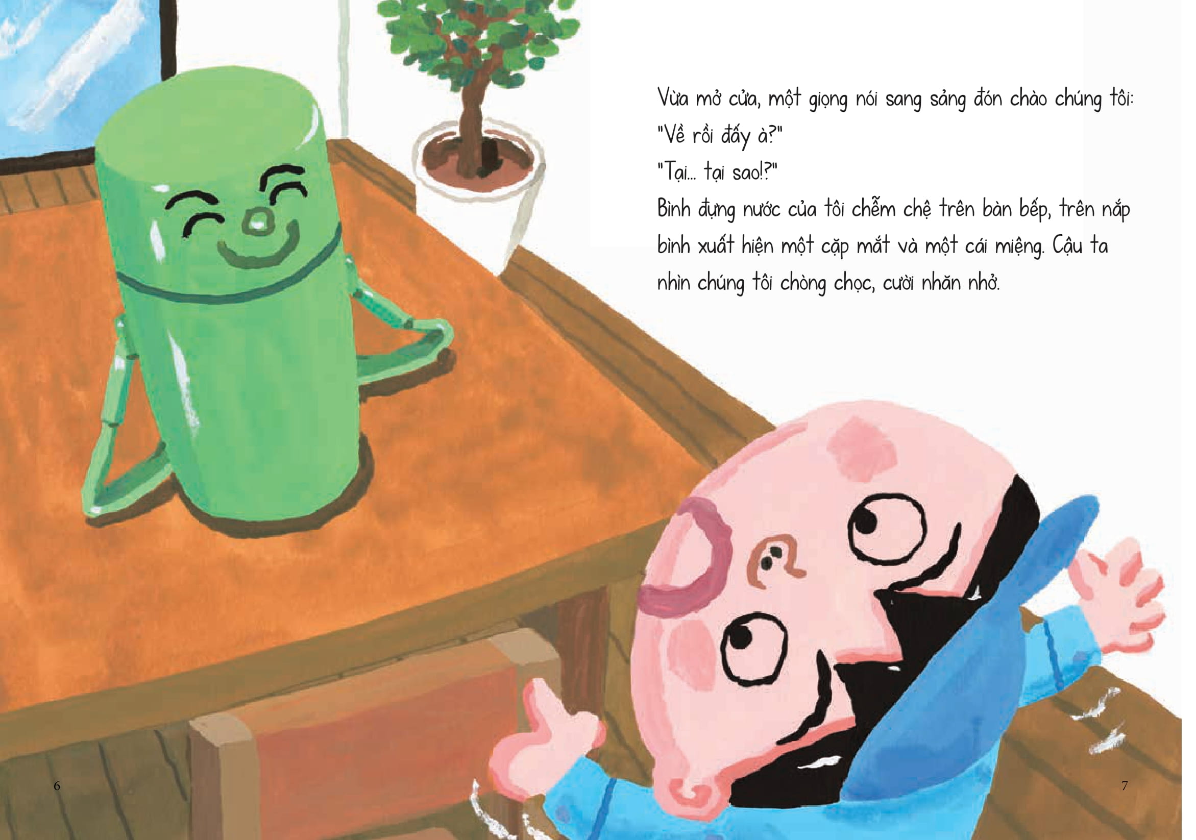 Đồ Vật Cũng Muốn Rong Chơi - Bình Nước Nghỉ Ngơi Chốc Lát - Ảnh 5