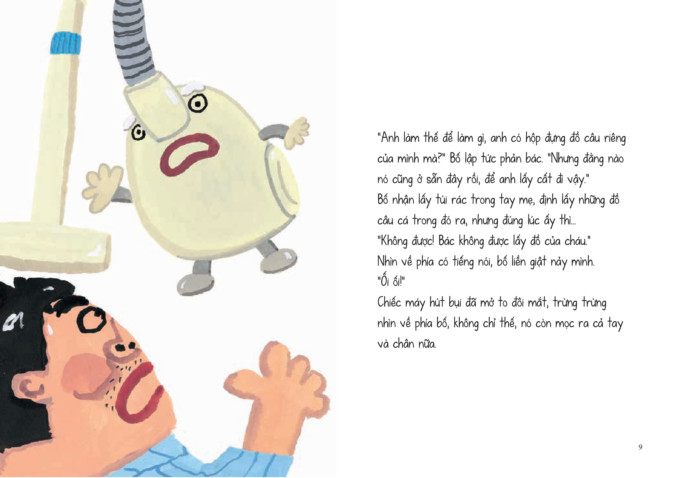 Đồ Vật Cũng Muốn Rong Chơi - Máy Hút Bụi Nghỉ Ngơi Mùa Mưa - Ảnh 6