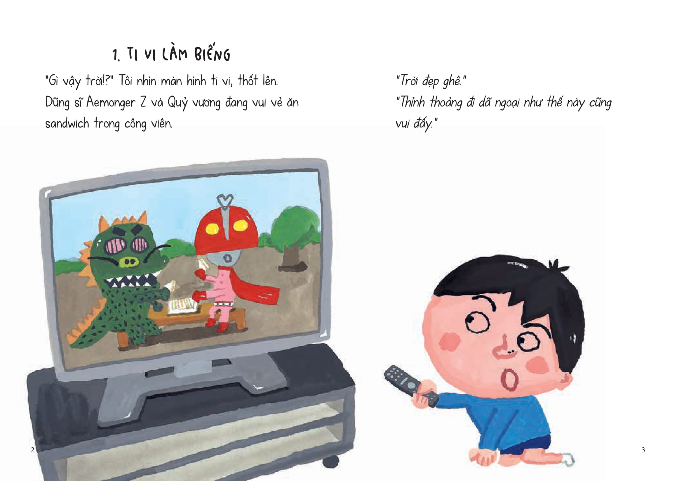 Đồ Vật Cũng Muốn Rong Chơi - Ti Vi Muốn Nghỉ Một Ngày - Ảnh 3