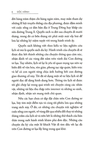 độc hành (tái bản 2018) - Ảnh 8