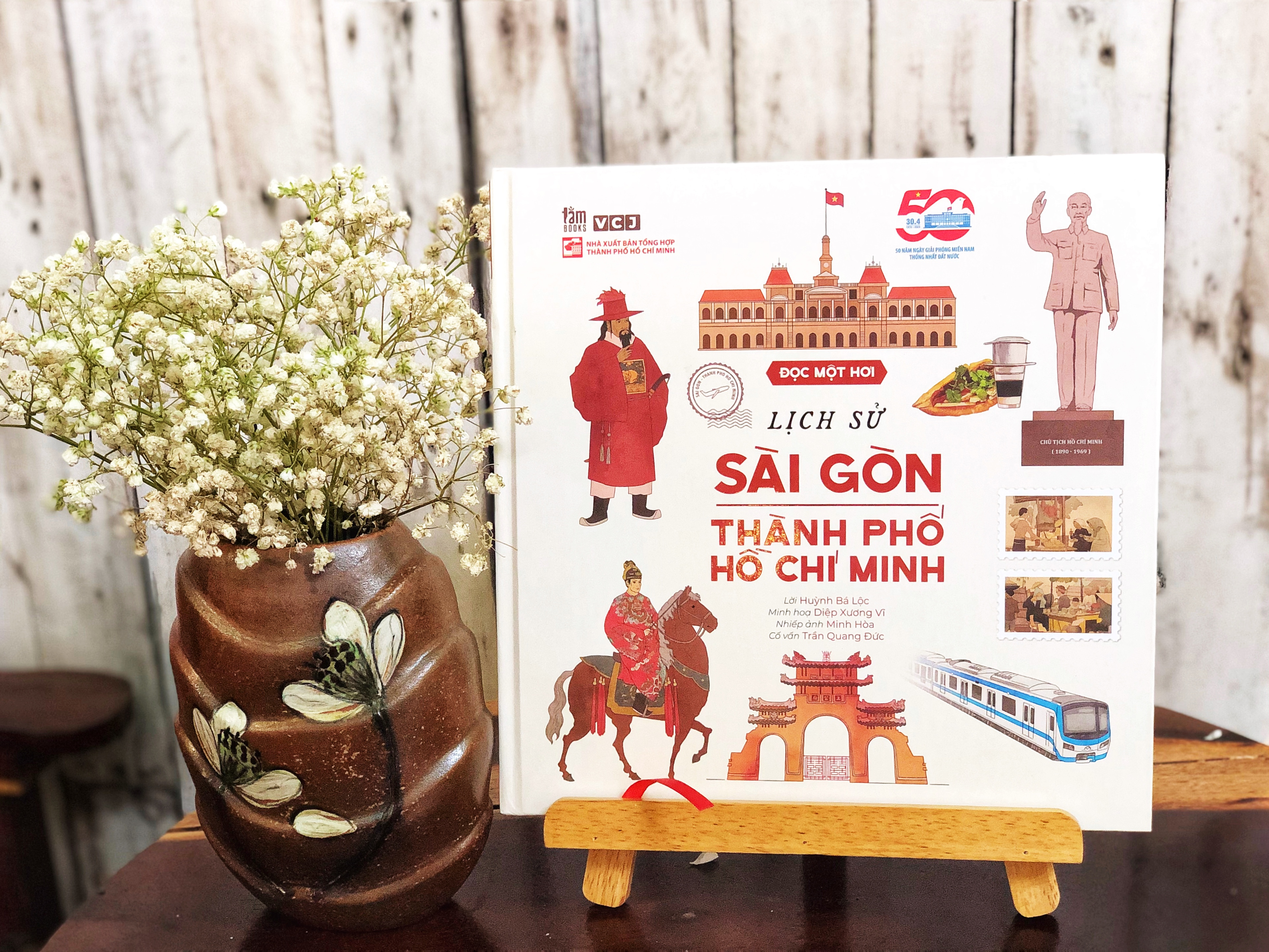 đọc một hơi - lịch sử sài gòn-thành phố hồ chí minh - bìa cứng - Ảnh 5