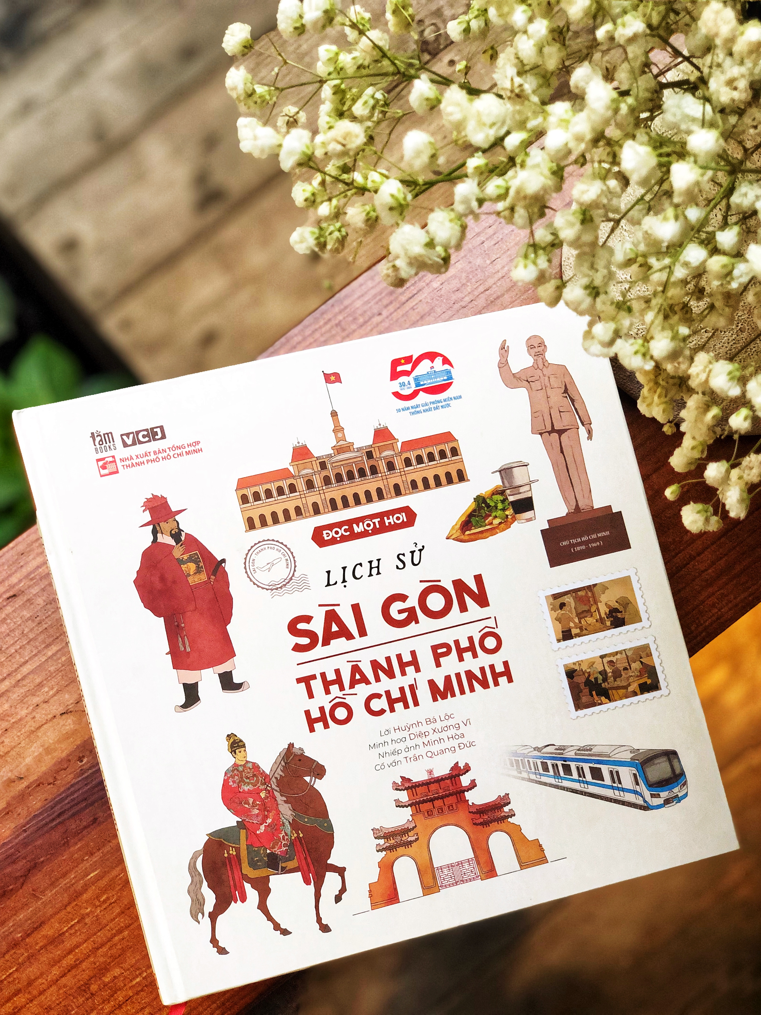 đọc một hơi - lịch sử sài gòn-thành phố hồ chí minh - bìa cứng - Ảnh 7