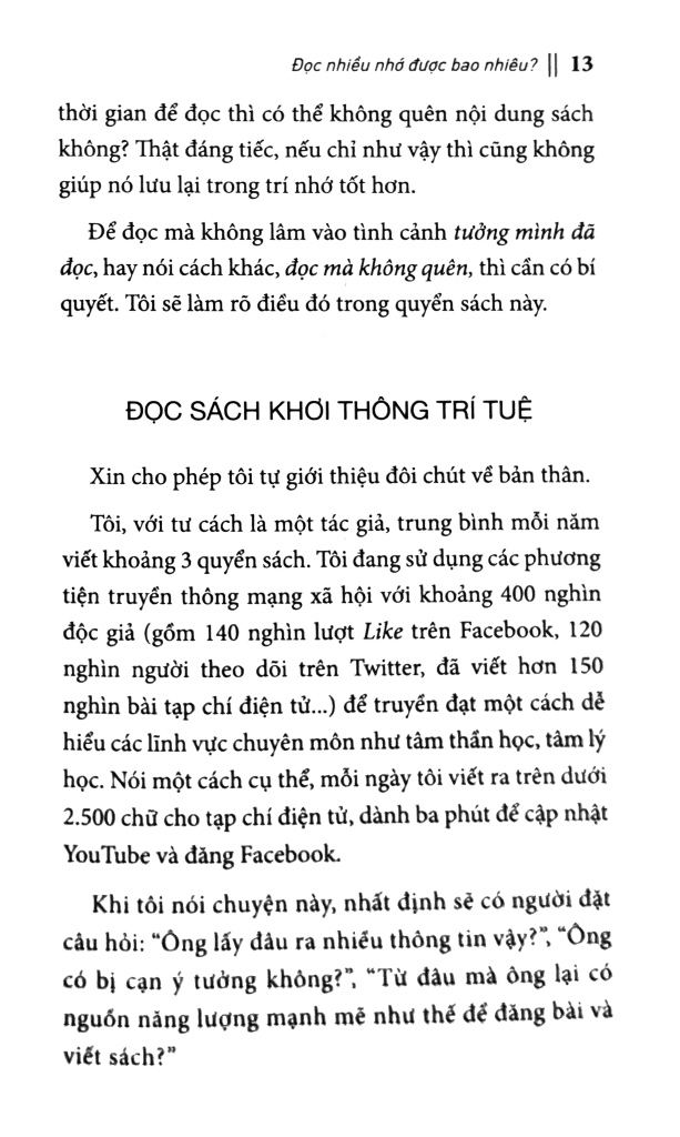 đọc nhiều nhớ được bao nhiêu? - Ảnh 5