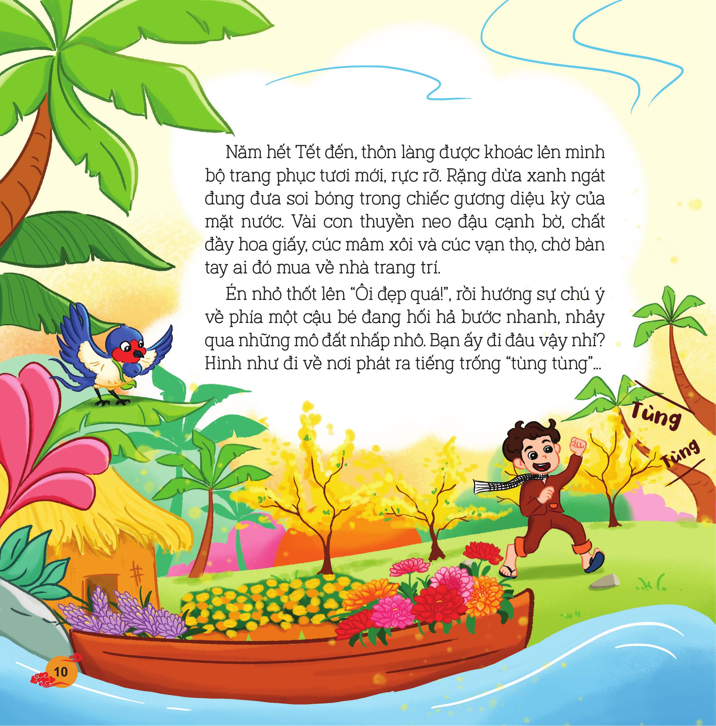 đọc sách ngày xuân, quây quần đón tết - én bay khắp miền, tết về bình yên - phien bản đặc biệt - bìa cứng - Ảnh 11