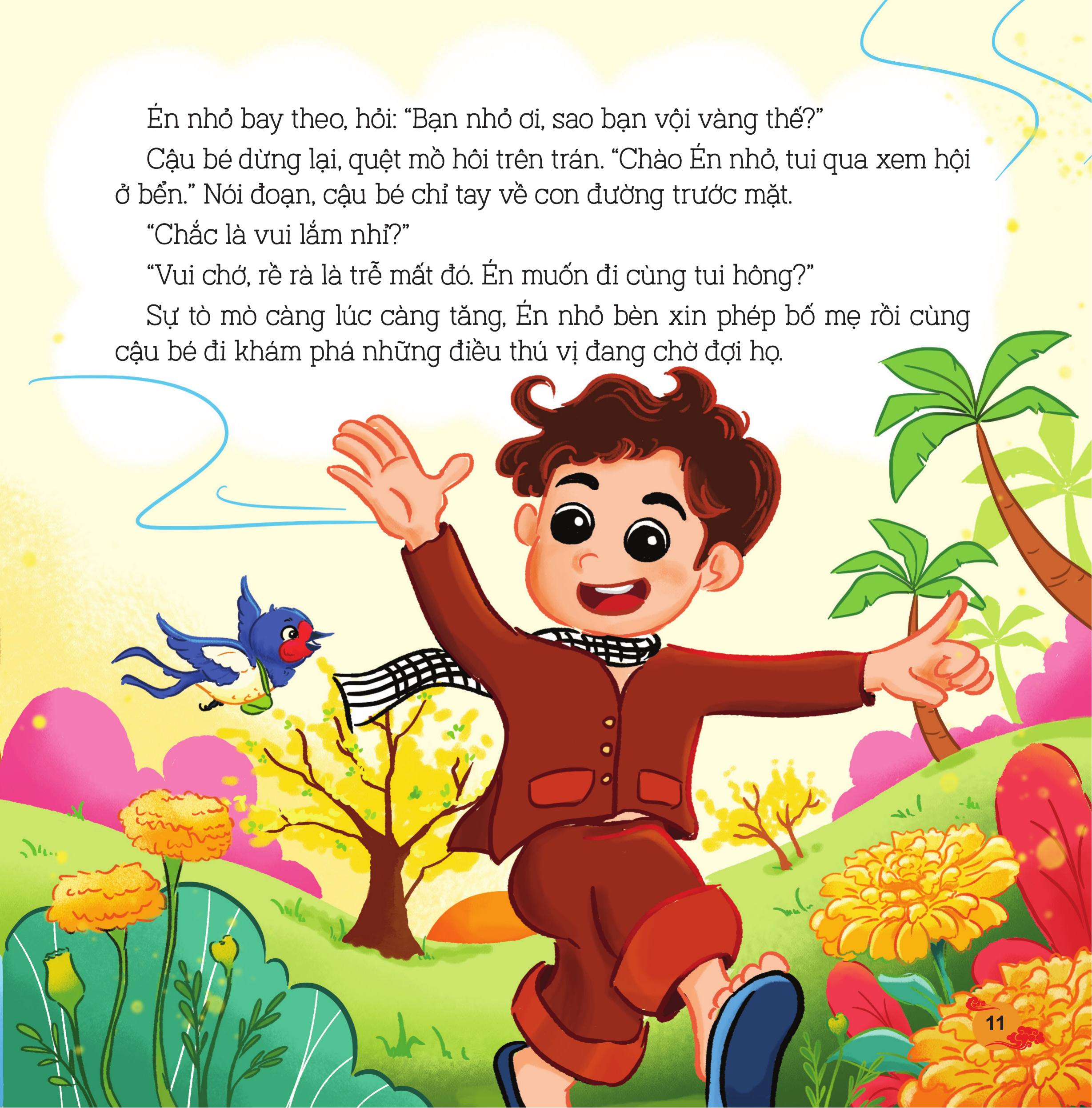 đọc sách ngày xuân, quây quần đón tết - én bay khắp miền, tết về bình yên - phien bản đặc biệt - bìa cứng - Ảnh 12