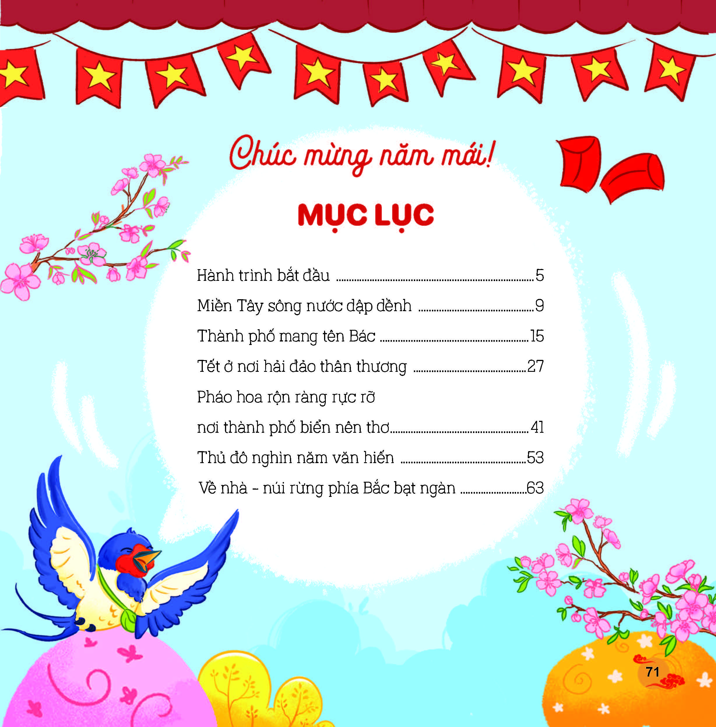 đọc sách ngày xuân, quây quần đón tết - én bay khắp miền, tết về bình yên - phien bản đặc biệt - bìa cứng - Ảnh 4