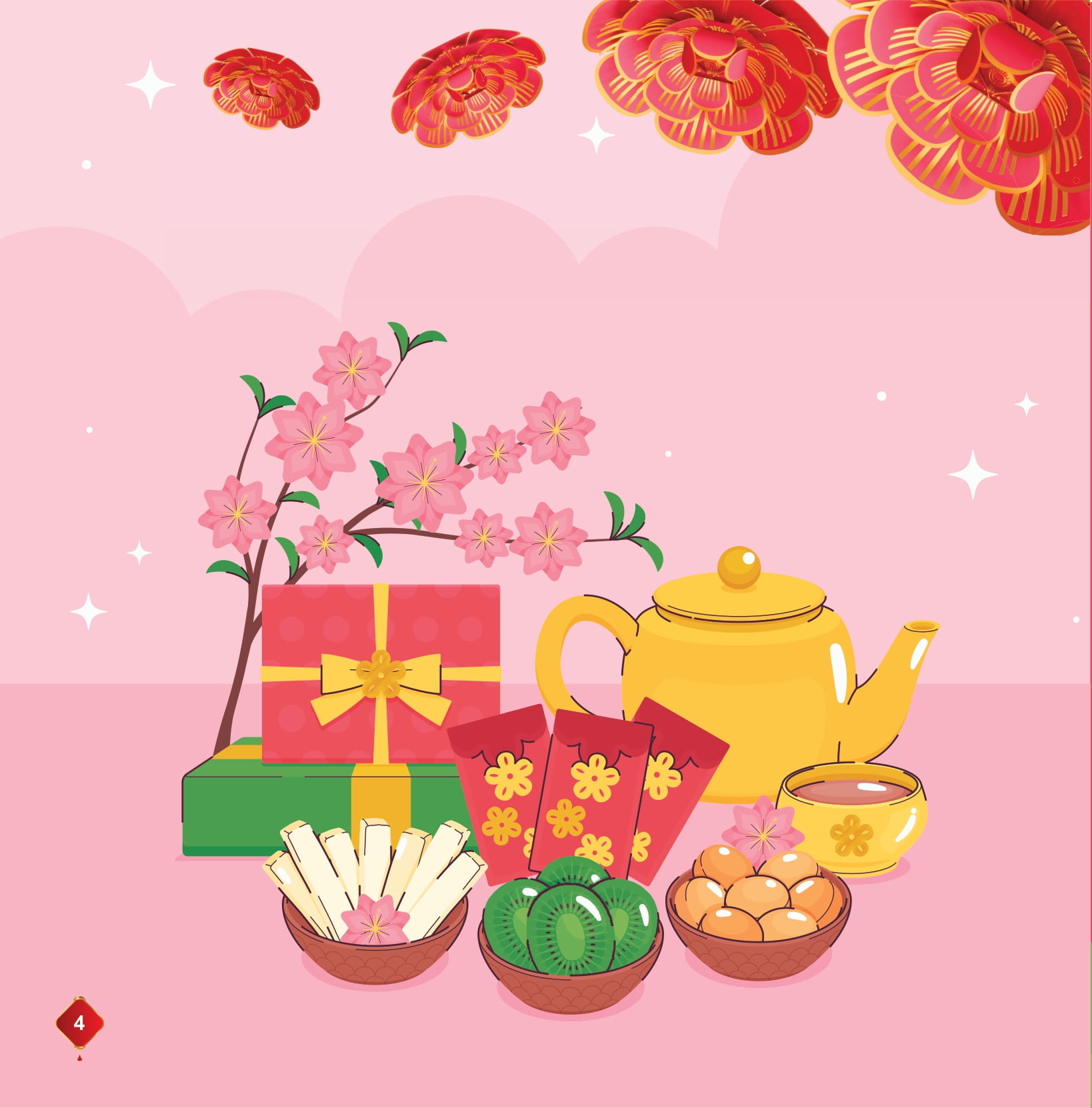 Đọc Sách Ngày Xuân, Quây Quần Đón Tết - Pháo Hoa Đêm Giao Thừa - Ảnh 3