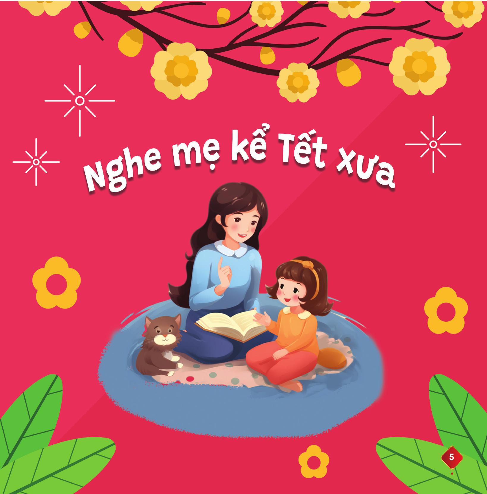 Đọc Sách Ngày Xuân, Quây Quần Đón Tết - Pháo Hoa Đêm Giao Thừa - Bìa Cứng - Ảnh 4
