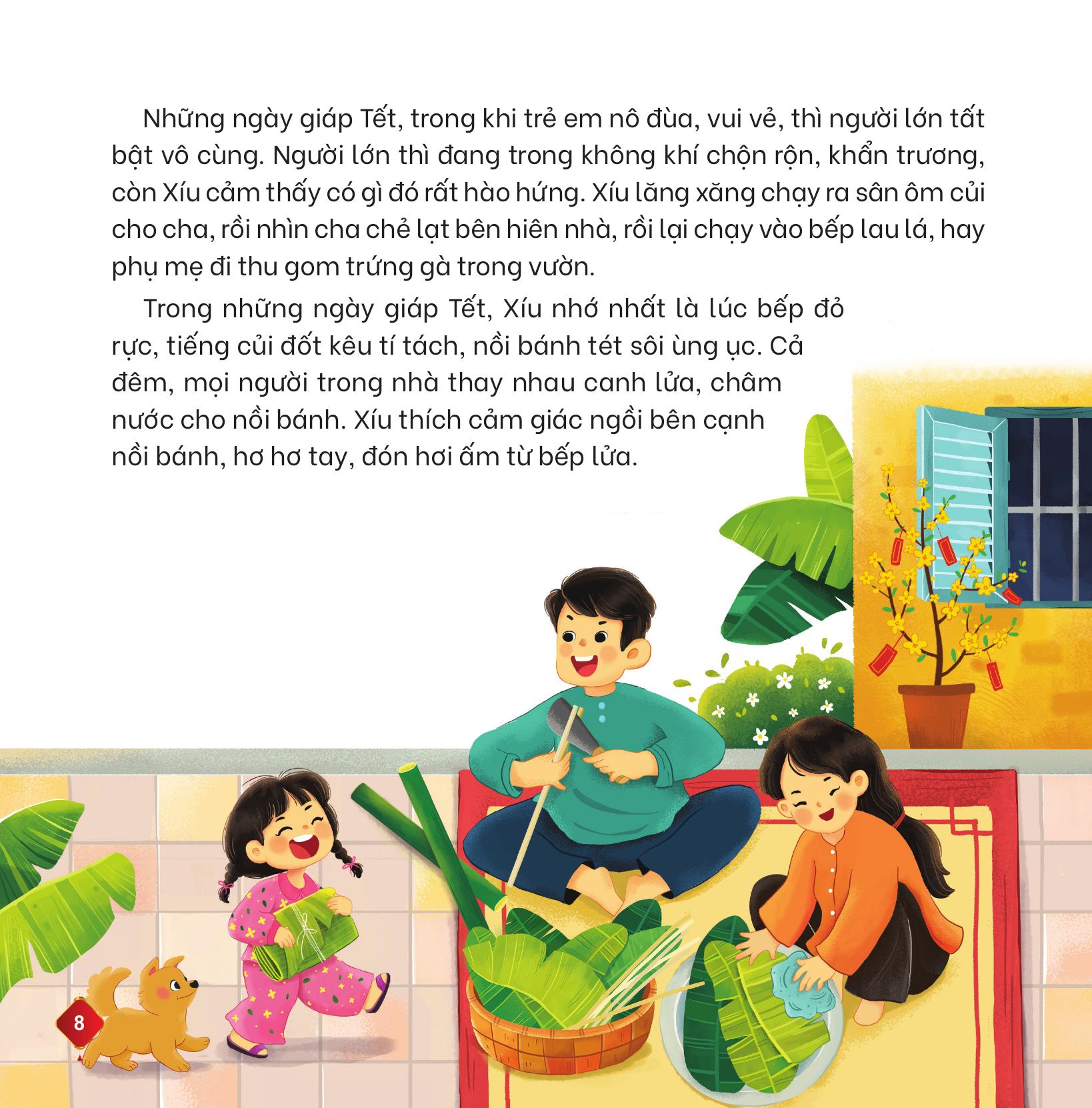 Đọc Sách Ngày Xuân, Quây Quần Đón Tết - Pháo Hoa Đêm Giao Thừa - Bìa Cứng - Ảnh 7