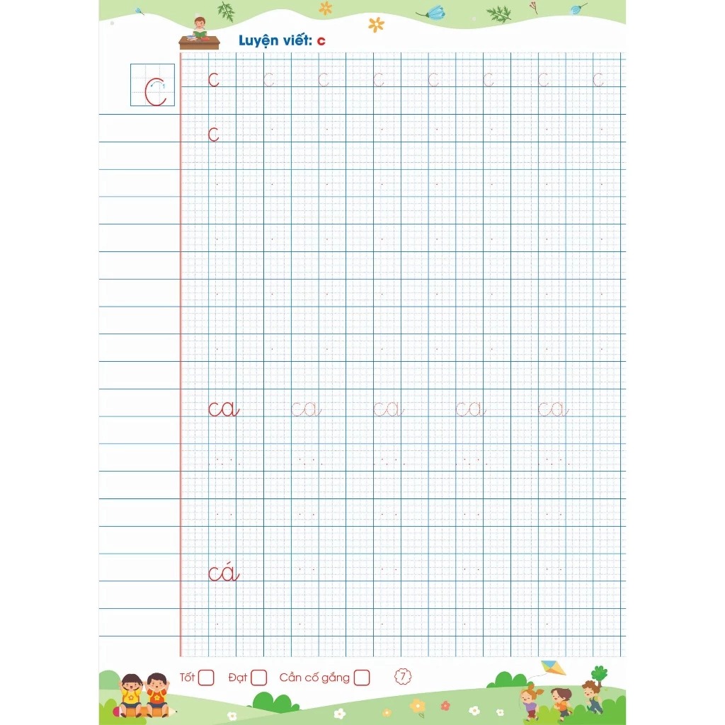 Đọc Thông Viết Thạo Tiếng Việt - Luyện Viết Chữ Cái - Ảnh 3