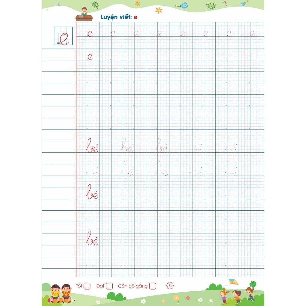 Đọc Thông Viết Thạo Tiếng Việt - Luyện Viết Chữ Cái - Ảnh 4