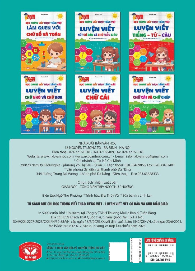 Đọc Thông Viết Thạo Tiếng Việt - Luyện Viết Nét Cơ Bản Và Chữ Mẫu Giáo - Ảnh 5