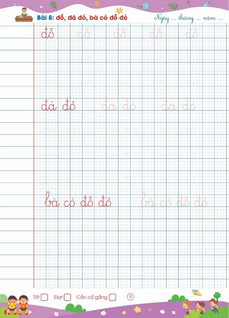 Đọc Thông Viết Thạo Tiếng Việt - Luyện Viết Tiếng-Từ-Câu - Ảnh 3