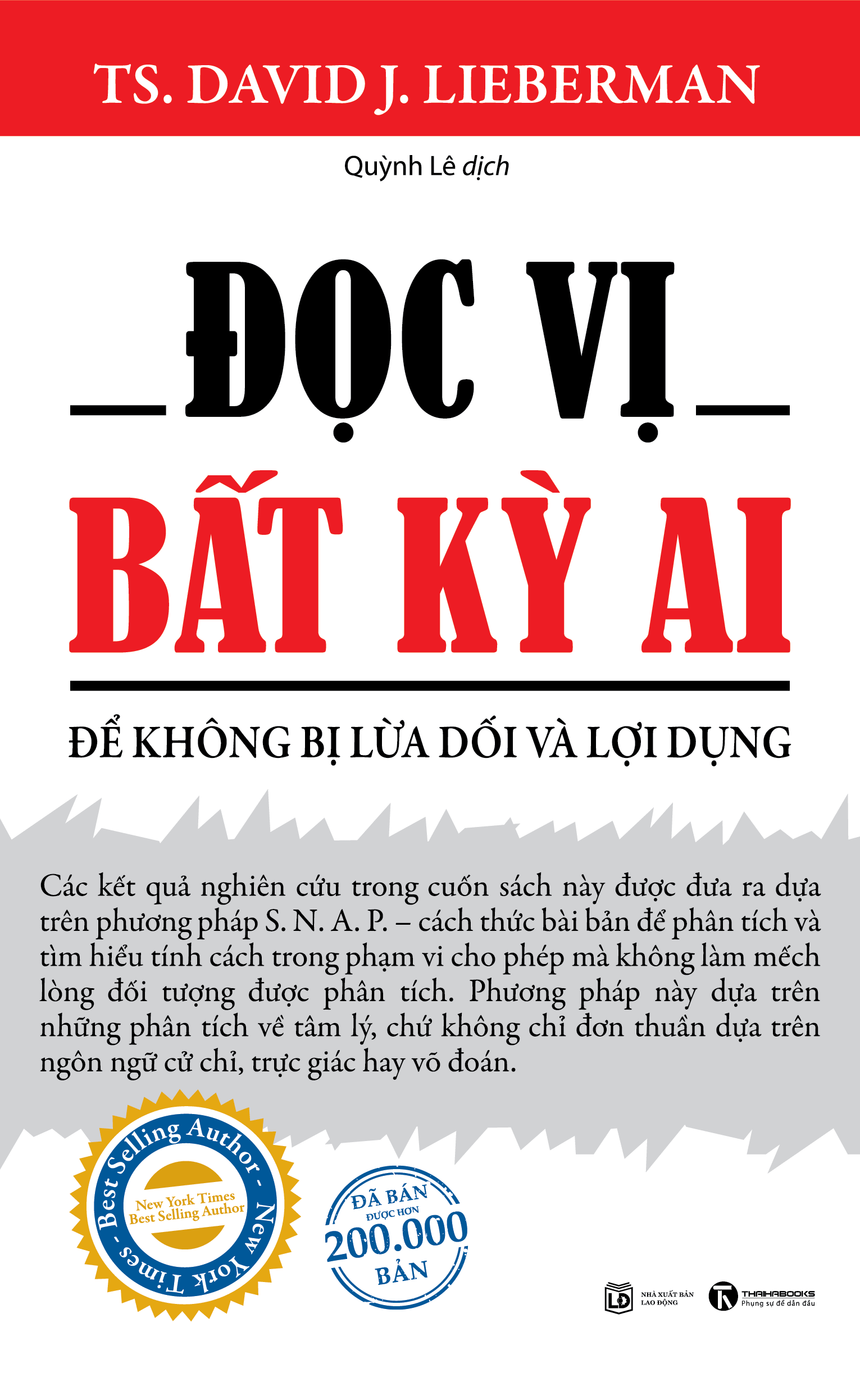 đọc vị bất kỳ ai (tái bản 2022) - Ảnh 2