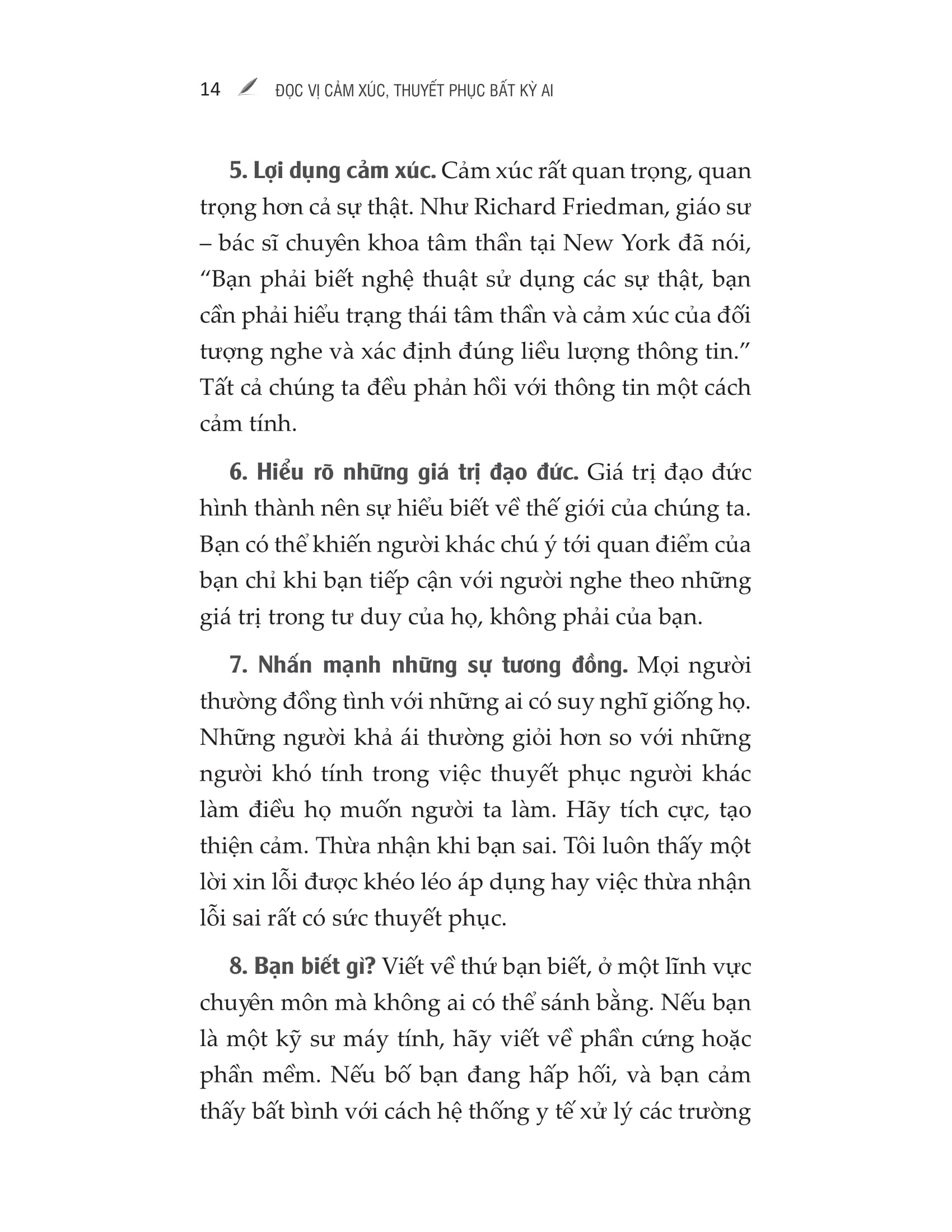 đọc vị cảm xúc thuyết phục bất kỳ ai - Ảnh 15