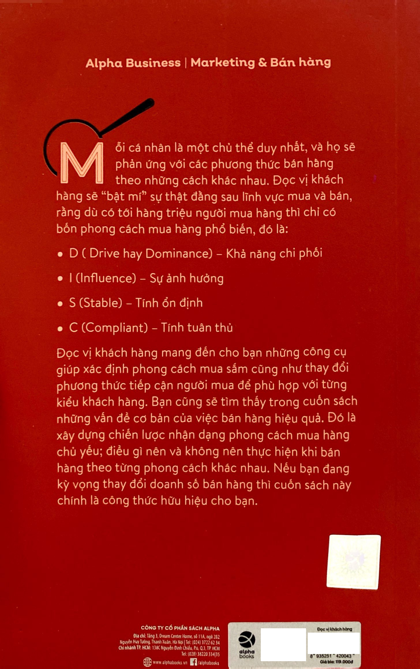 đọc vị khách hàng (tái bản 2023) - Ảnh 12