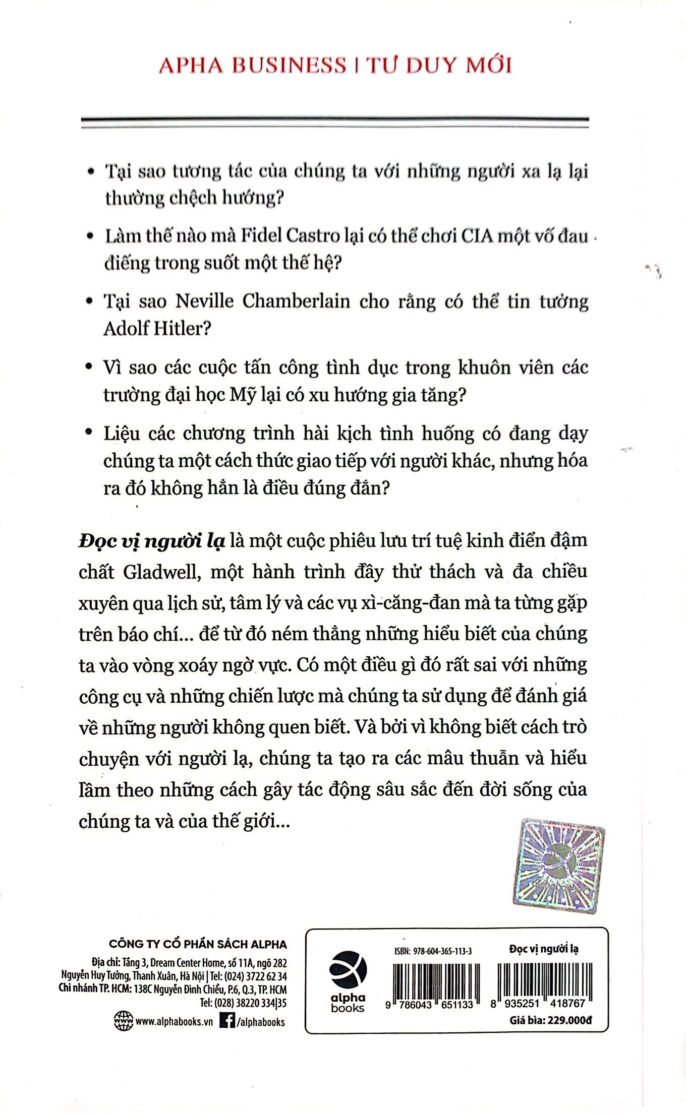 đọc vị người lạ (tái bản 2022) - Ảnh 11