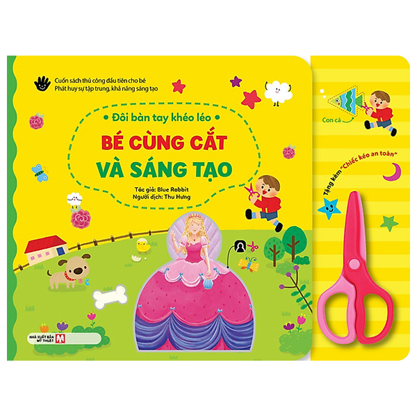 Đôi Bàn Tay Khéo Léo - Bé Cắt Dán Và Tạo Hình - Bìa Cứng - Ảnh 3