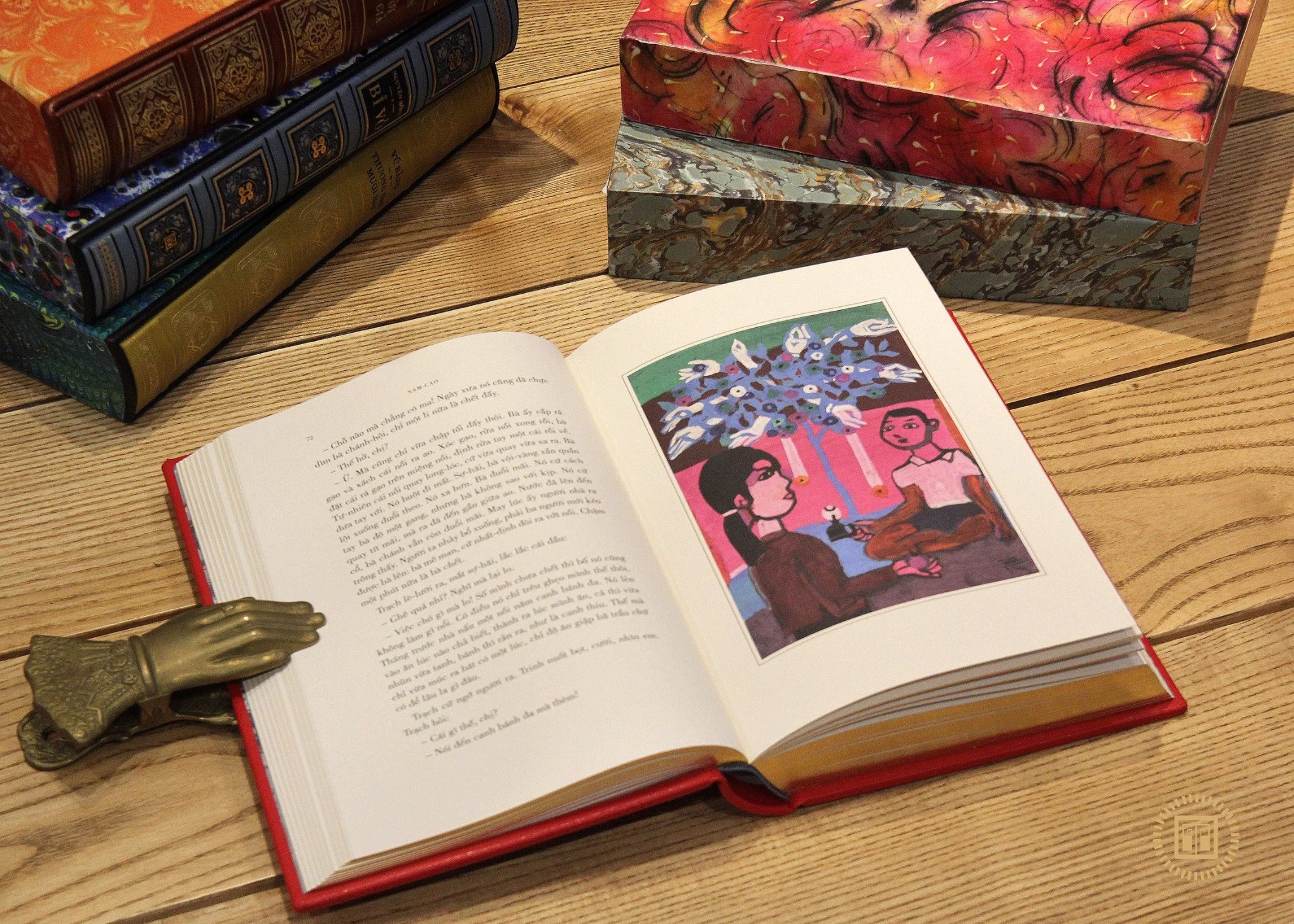 đôi lứa xứng đôi - nửa đêm - cười - ấn bản giới hạn - bìa da microfiber - Ảnh 9