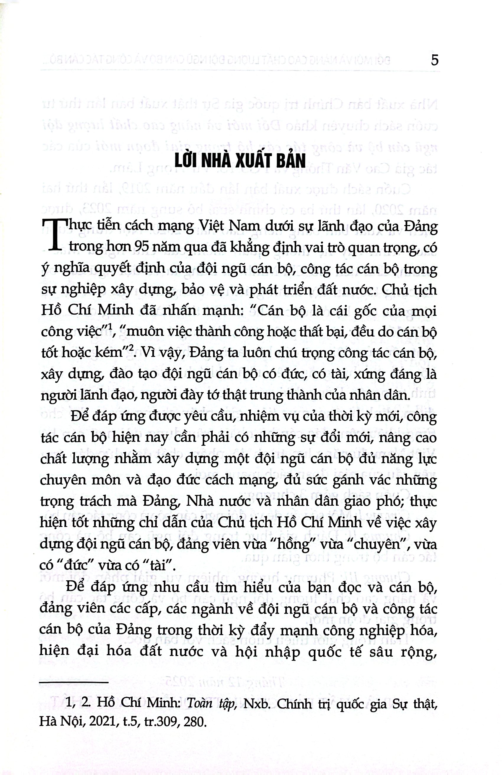 Đổi Mới Và Nâng Cao Chất Lượng Đội Ngũ Cán Bộ Và Công Tác Cán Bộ Trong Giai Đoạn Mới - Ảnh 4