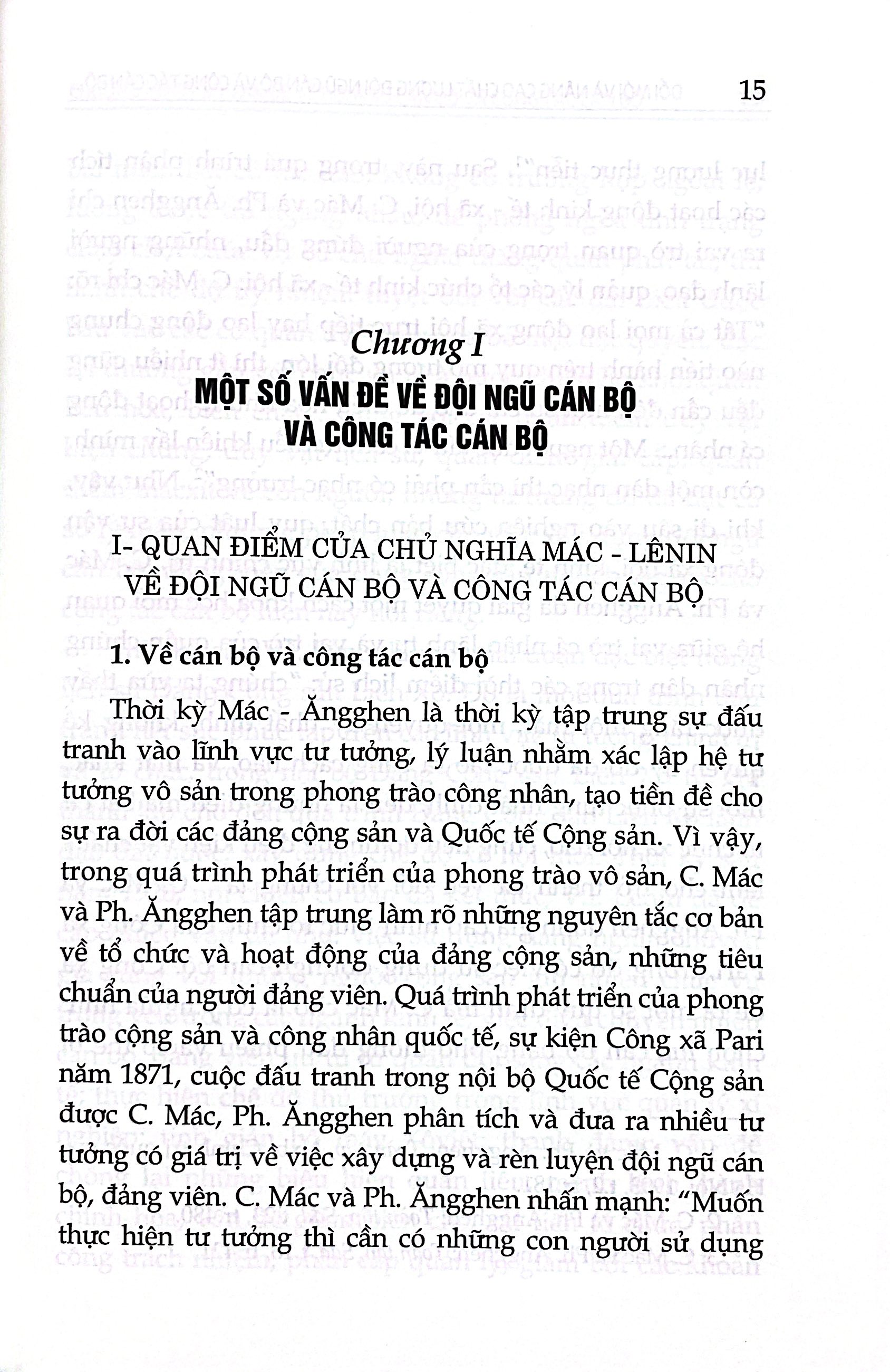 Đổi Mới Và Nâng Cao Chất Lượng Đội Ngũ Cán Bộ Và Công Tác Cán Bộ Trong Giai Đoạn Mới - Ảnh 6
