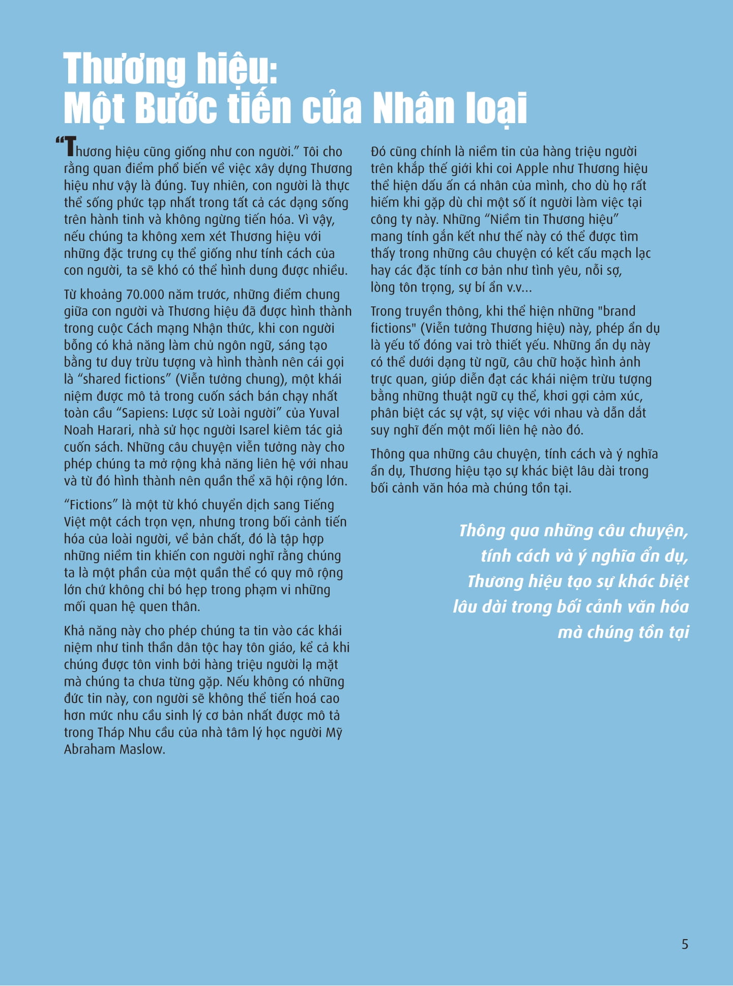 Đổi Mới Với Intergrated Brand Thinking - Ảnh 9