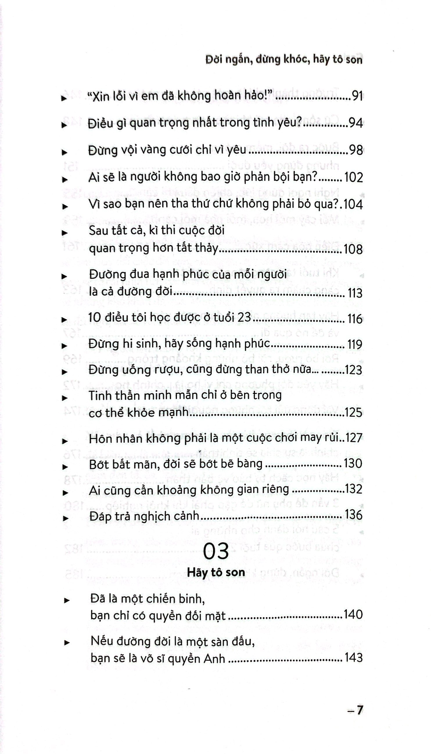 đời ngắn đừng khóc hãy tô son (tái bản 2023) - Ảnh 6