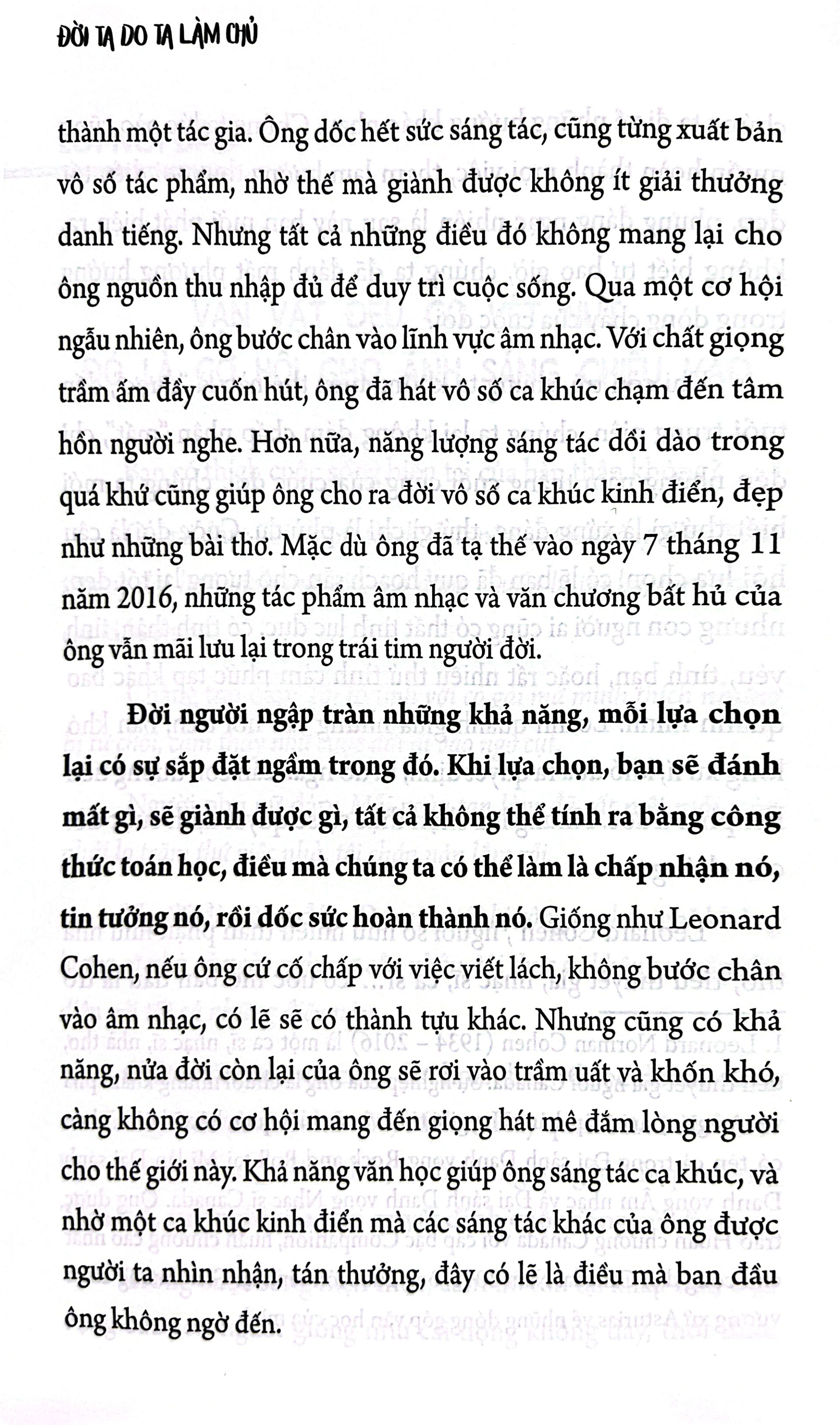 Đời Ta Do Ta Làm Chủ - Ảnh 5