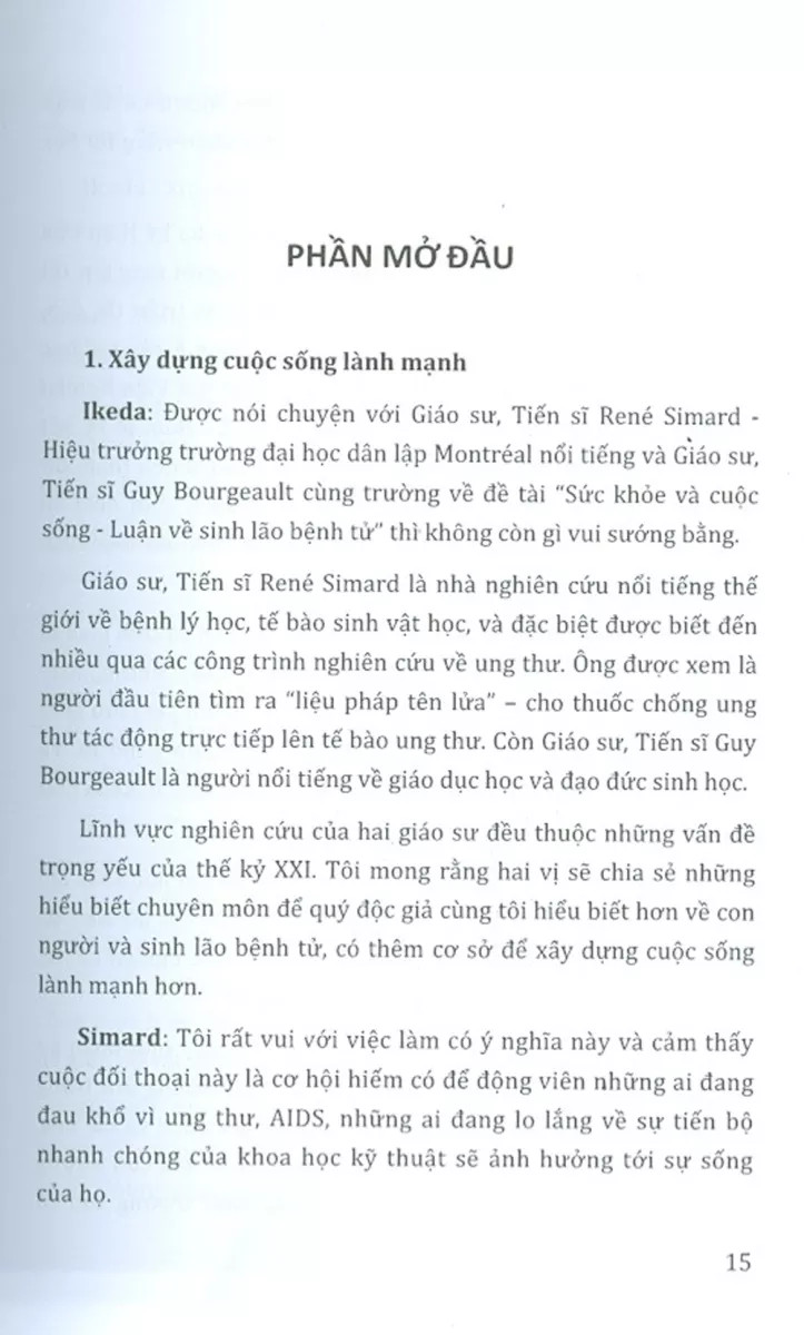 đối thoại về sức khỏe và cuộc sống đạo đức và giáo dục - Ảnh 7