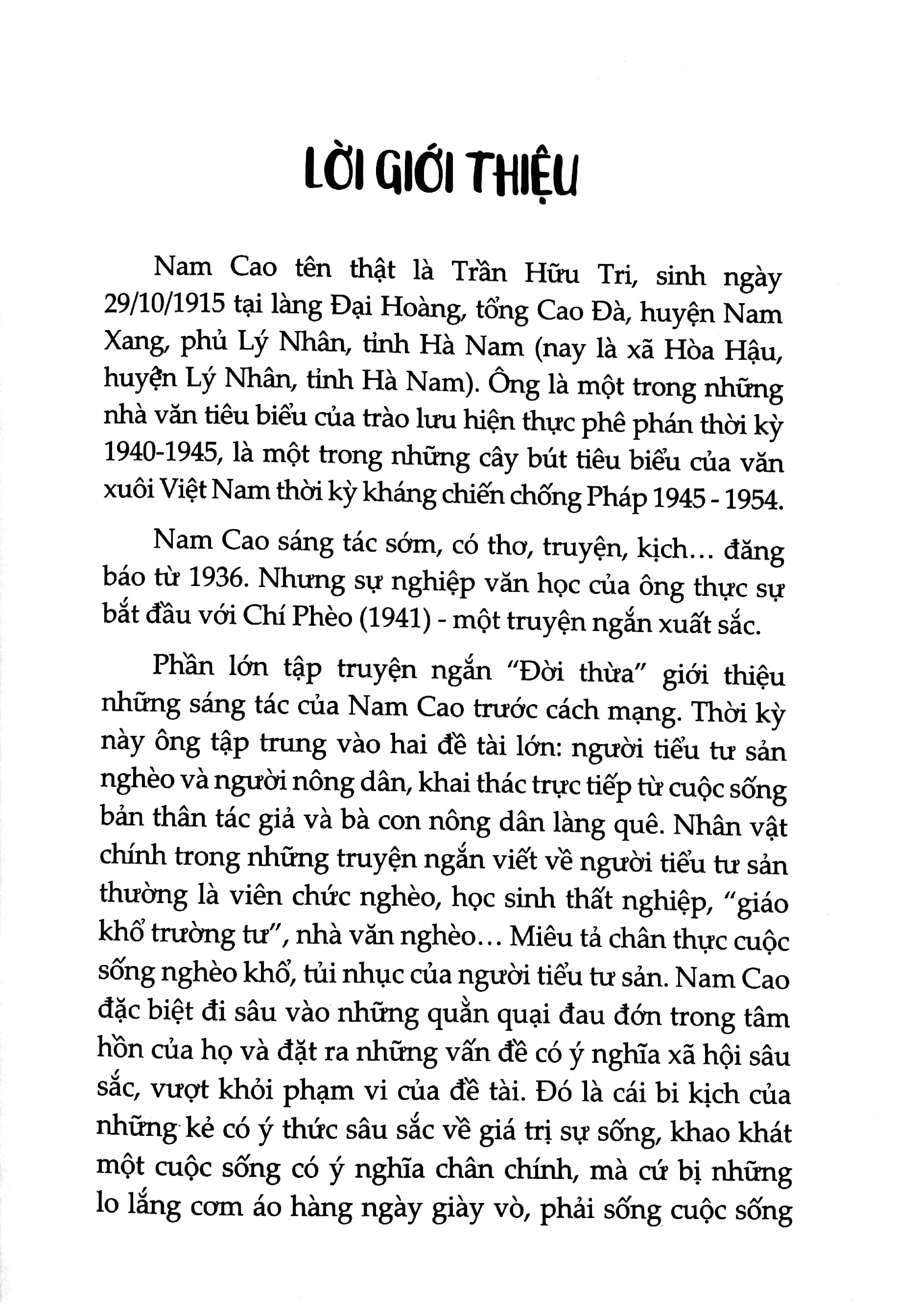 đời thừa - danh tác văn học việt nam - Ảnh 4