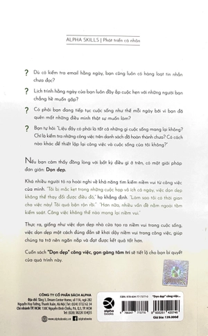 dọn dẹp công việc, gọn gàng tâm trí - Ảnh 8