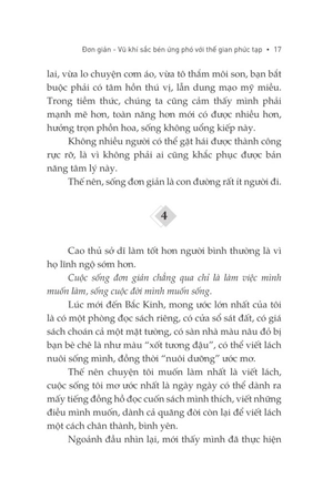 đơn giản - vũ khí sắc bén ứng phó với thế gian phức tạp - Ảnh 15