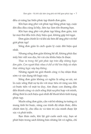 đơn giản - vũ khí sắc bén ứng phó với thế gian phức tạp - Ảnh 6