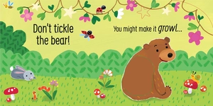 don't tickle the bear! (usborne touchy-feely sounds) - Ảnh 3