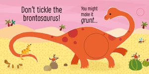 don't tickle the t. rex! ((touchy-feely sound books) - Ảnh 6