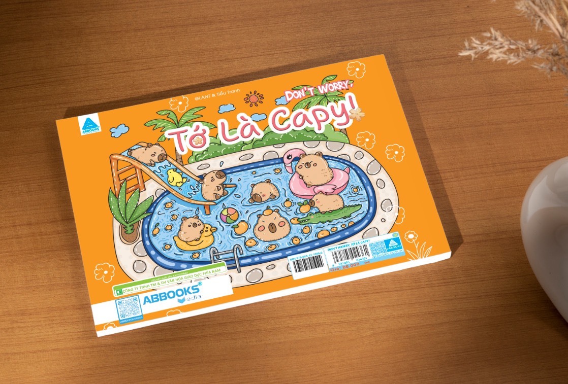 don't worry, tớ là capy! - cuốn sách tô màu tuyệt vời giúp bạn tìm thấy niềm vui đơn giản - Ảnh 3