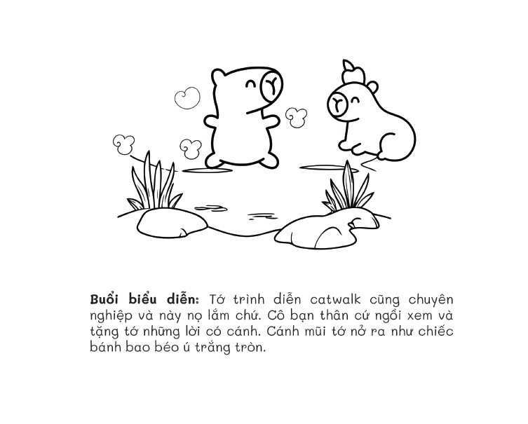 don't worry, tớ là capy! - cuốn sách tô màu tuyệt vời giúp bạn tìm thấy niềm vui đơn giản - Ảnh 7